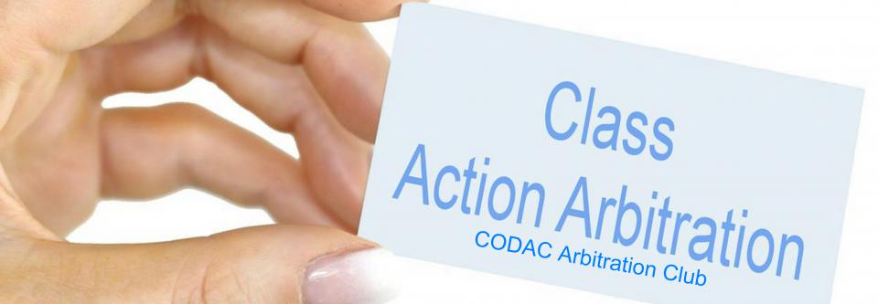 Class Action Arbitration-CODAC
